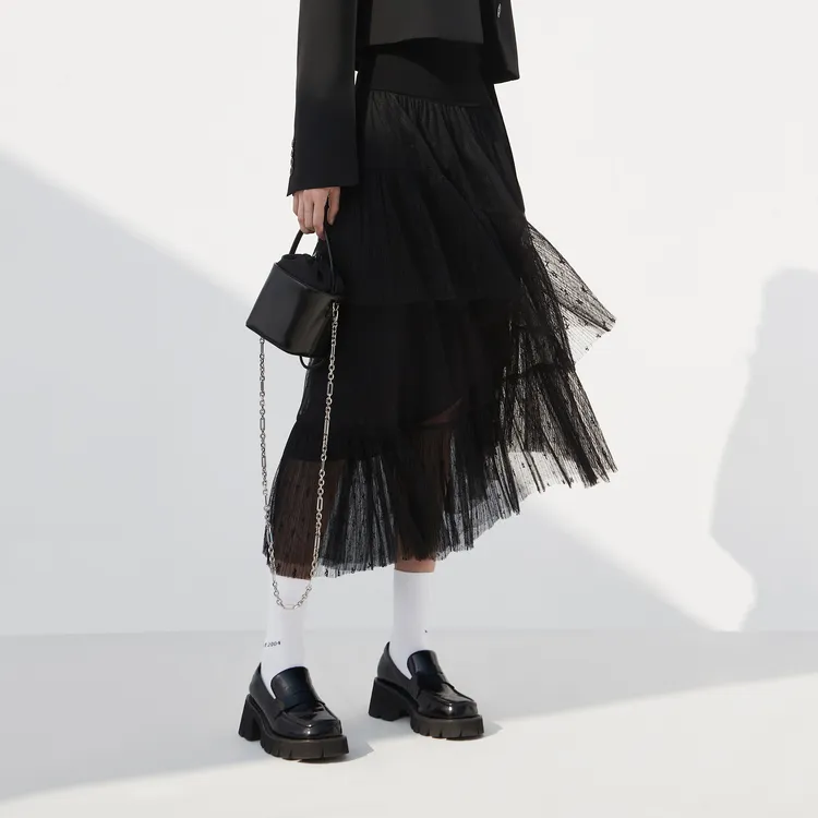 MO&CO Casual Long Skirts Women's-5