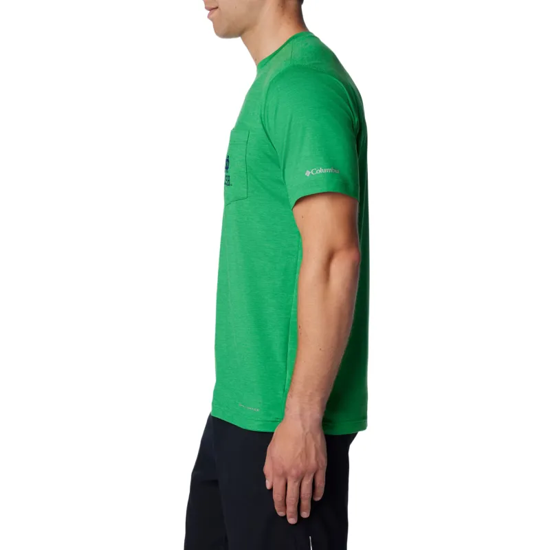 Columbia Collegiate Tech Trail Shirt Men's Fuse Green-2