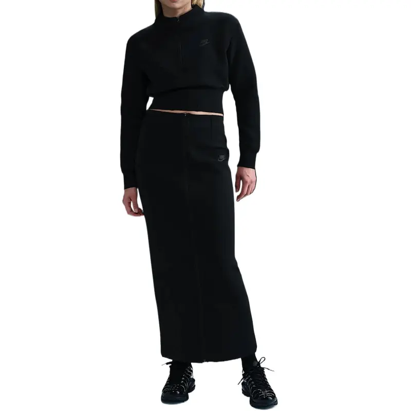 Nike Sportswear Tech Fleece Women's Cropped 1/2 Zip Top-1