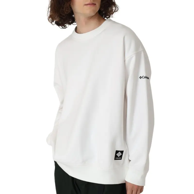 Columbia Alexander Isle™ Sweat Crew Sweatshirt Unisex White-2