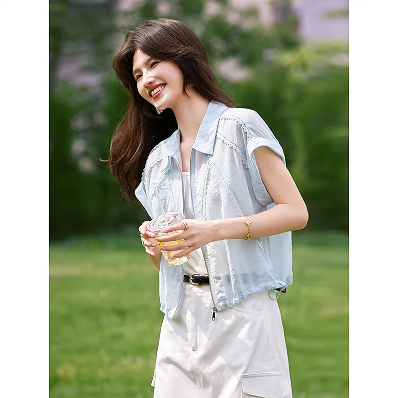A Paradise For Awakening Cropped Coat Women's-5