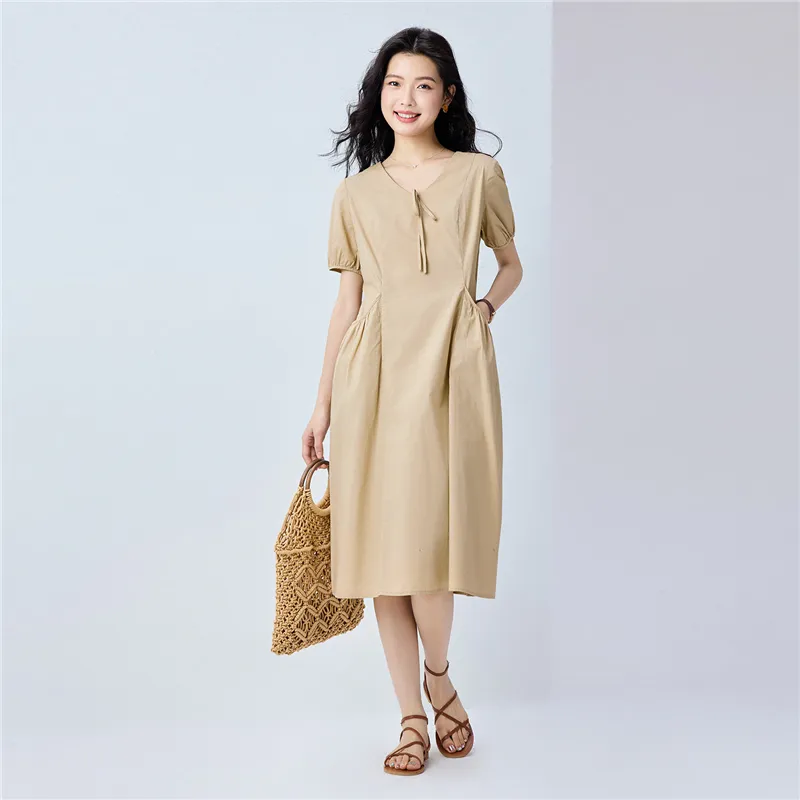 UNIQLO Short Sleeved Dresses Women's-12