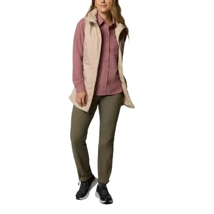 Columbia Mix It Around Vest Women's Beige-4
