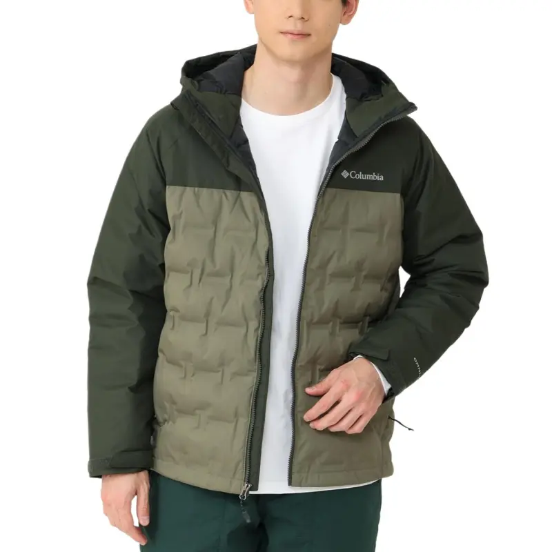 Columbia Grand Trek Jacket Men's Stone Green-4