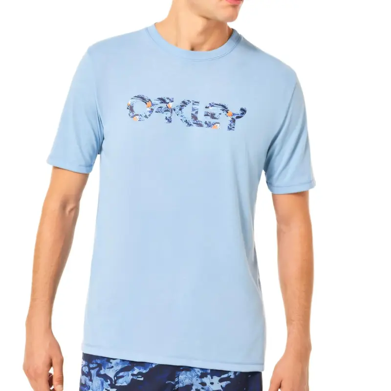 Oakley T Shirt Men's Light Blue-3