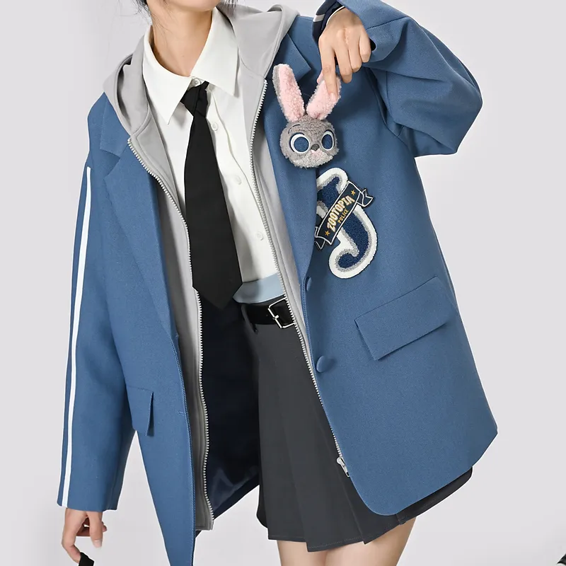 SNBL Business Suits Women's Blue-3