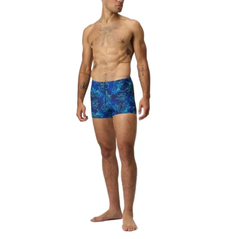 Speedo Beachstar Swimming Shorts Men's Hapner Blue-4