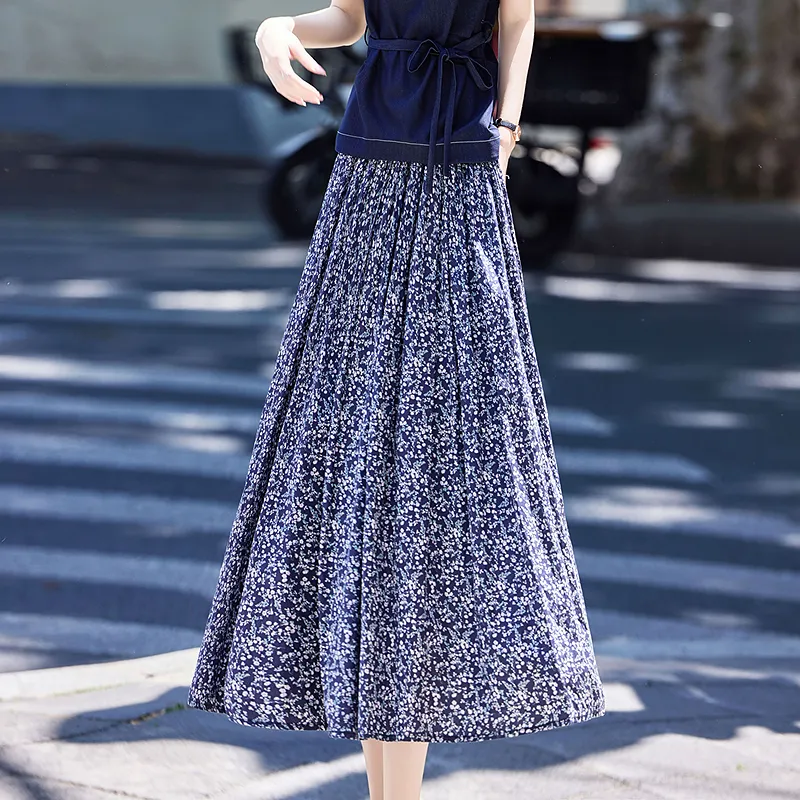A Paradise For Awakening Casual Long Skirt Women's-5