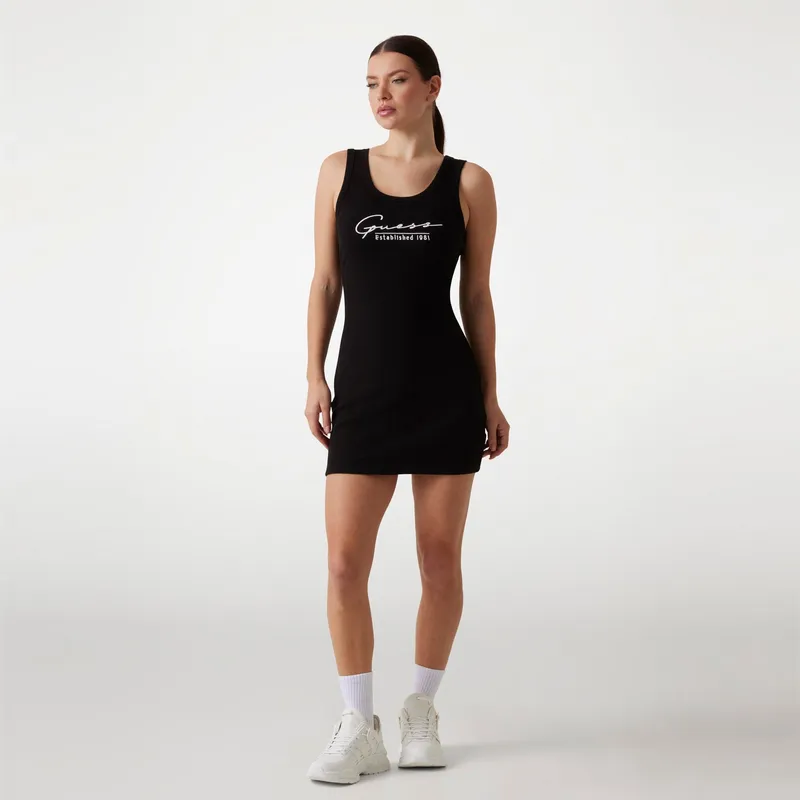 GUESS Logo embroidered Dress-3