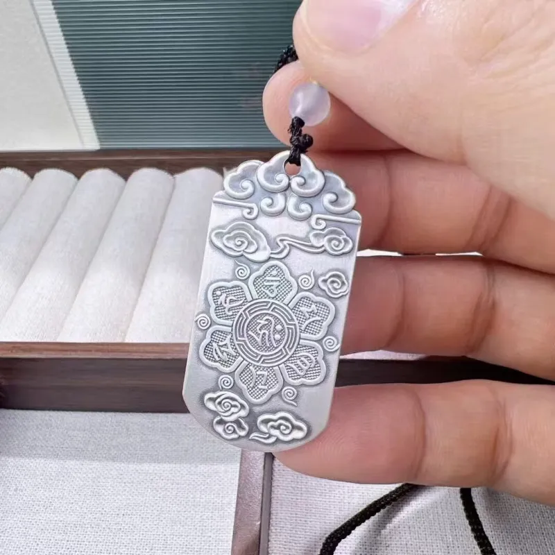 FUYUFU Sterling Silver 999 Fine Silver Necklaces Unisex-3