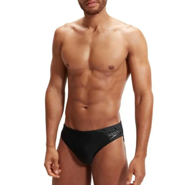 Speedo Swimming Shorts Men's Black/Gray-1