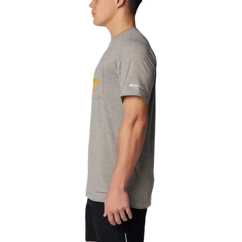 Columbia Collegiate Tech Trail Shirt Men's Gray-2