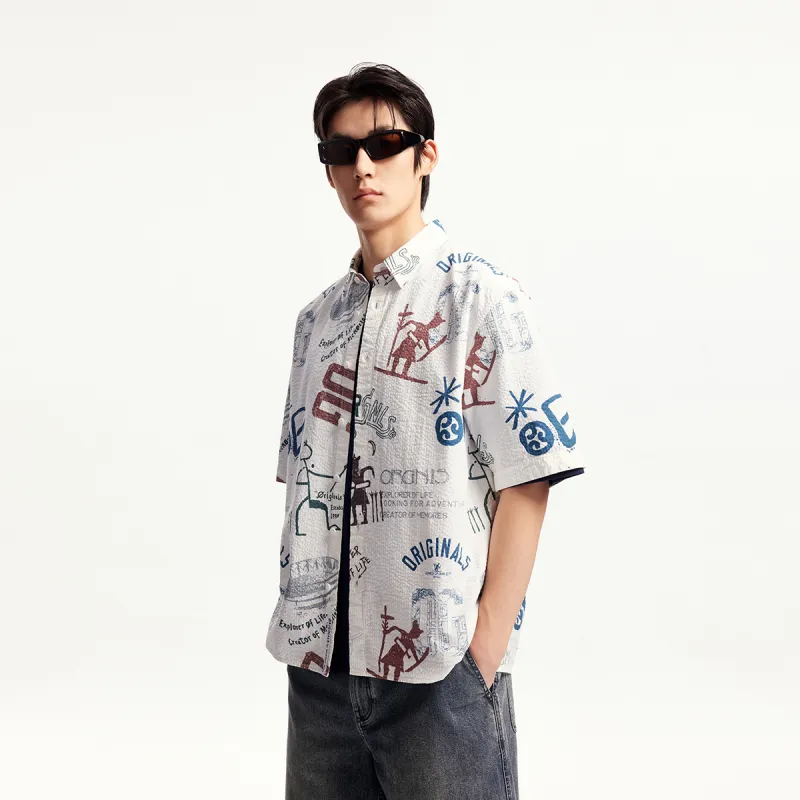 JACK JONES· Shirt Men's A06 Raw White-5