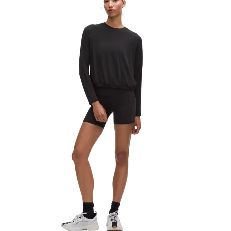 Lululemon Long Sleeve Jersey Training Elastic Hem Shirt Women's-2