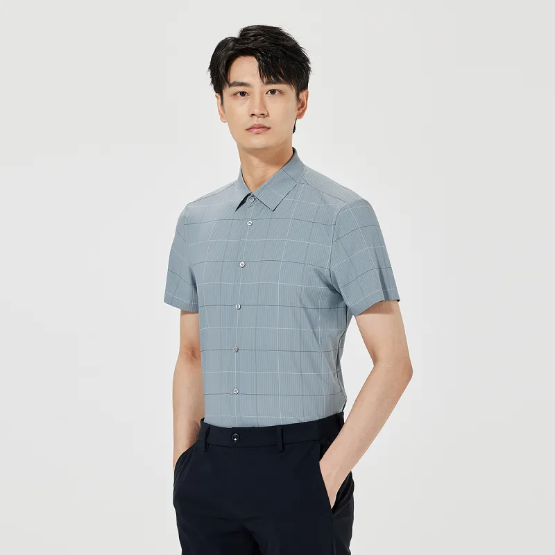 LESS IS MORE Shirts Men Dark Gray 25XXC1041S-4