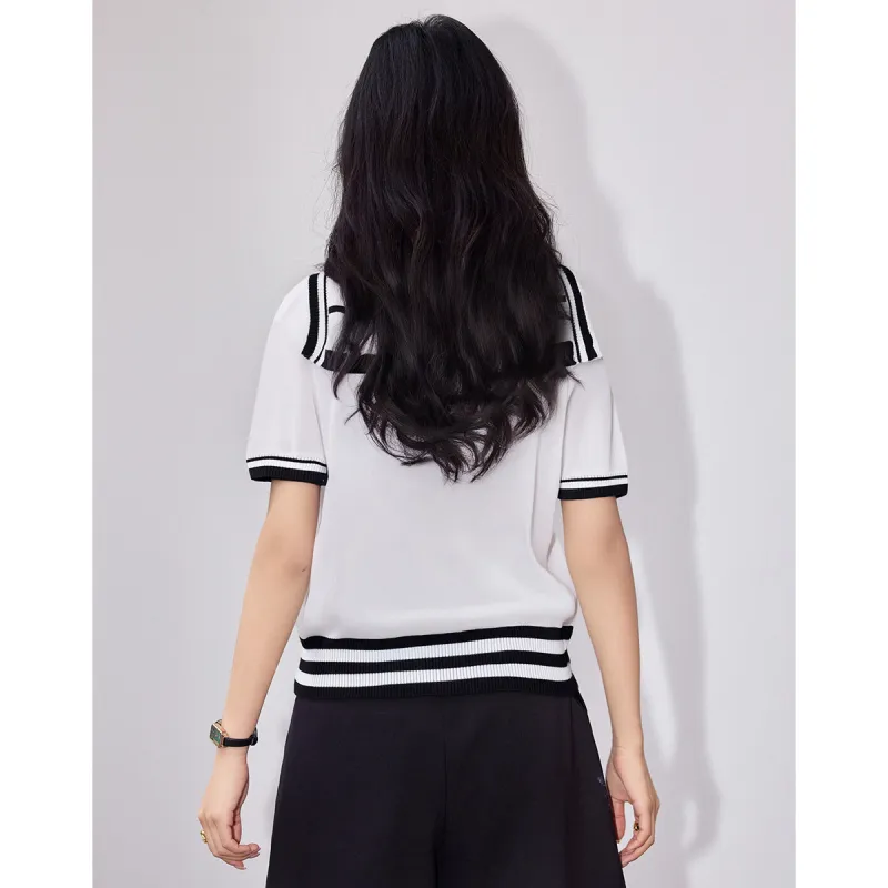 Love Elaine T Shirt Women's Black-4