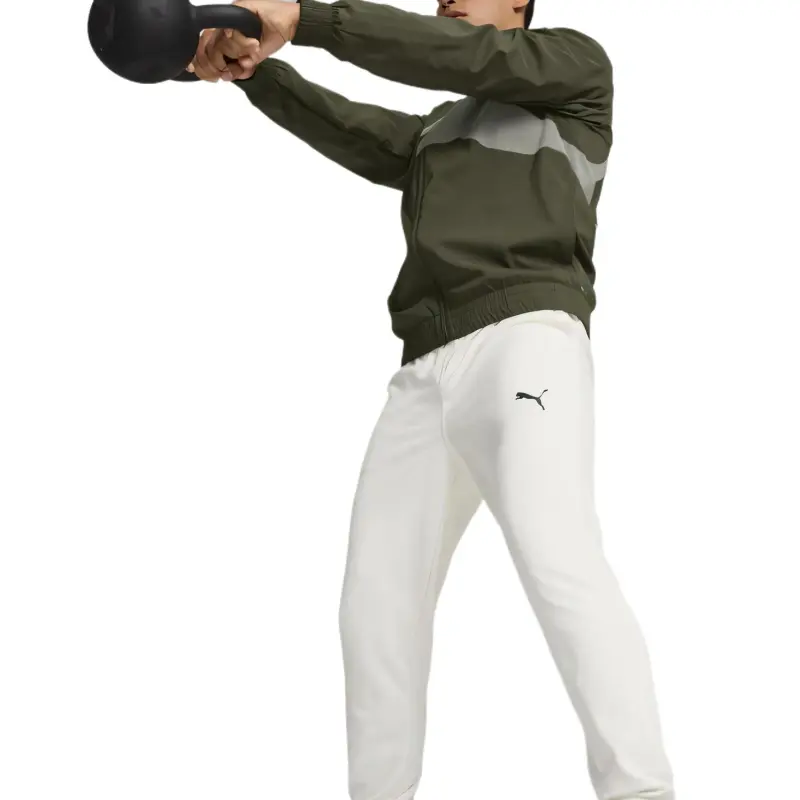 PUMA TRAIN BIG CAT Jacket Men's Green 80-4