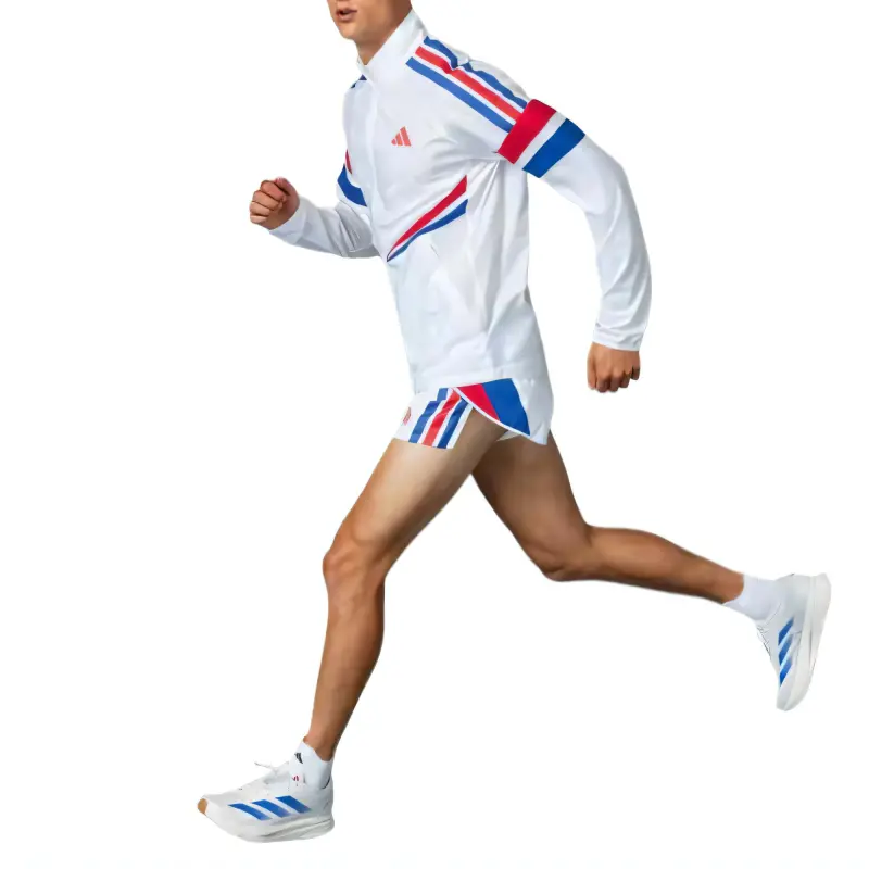 Adidas Free Shipping With AdiClub Adizero Retro Running Jacket-3