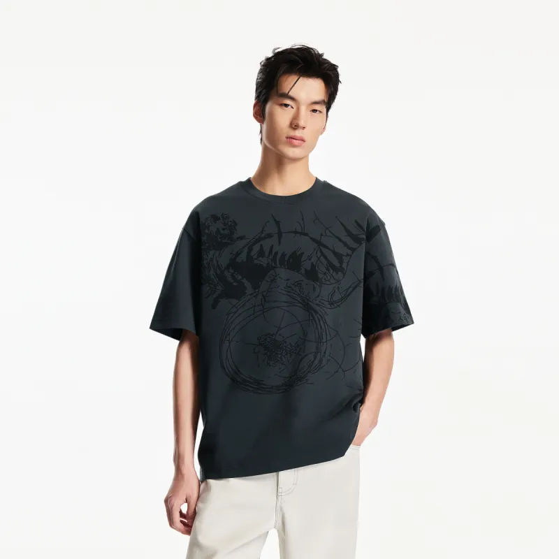 JACK JONES· T Shirt Men's E44 Black Sandy-2