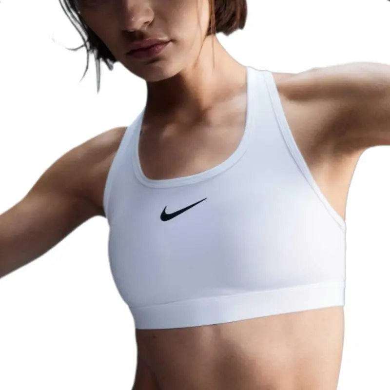 Nike Swoosh print Sports Bra-1