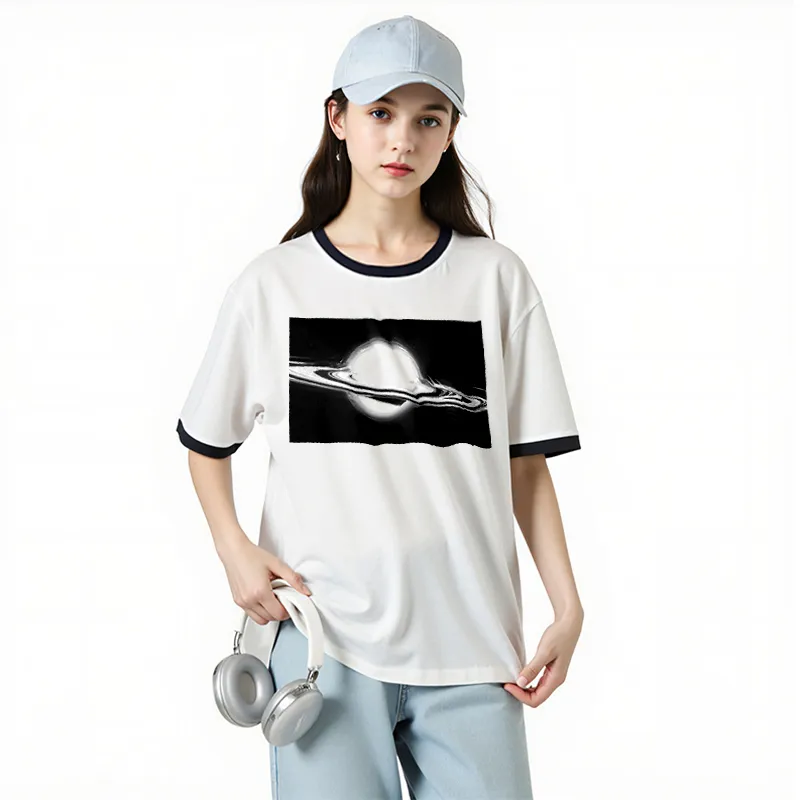 FAIRWHALE Drop Shoulder Sleeve T Shirt Women's-3