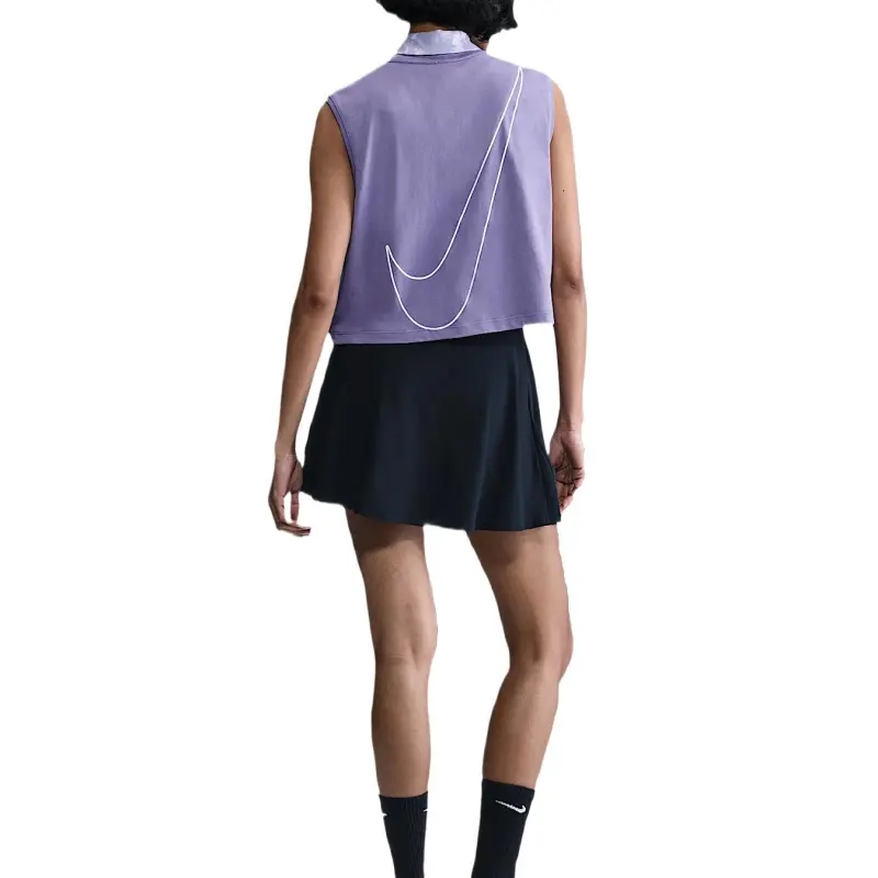 Nike Sportswear Club Women's Sleeveless Cropped Graphic T Shirt-3