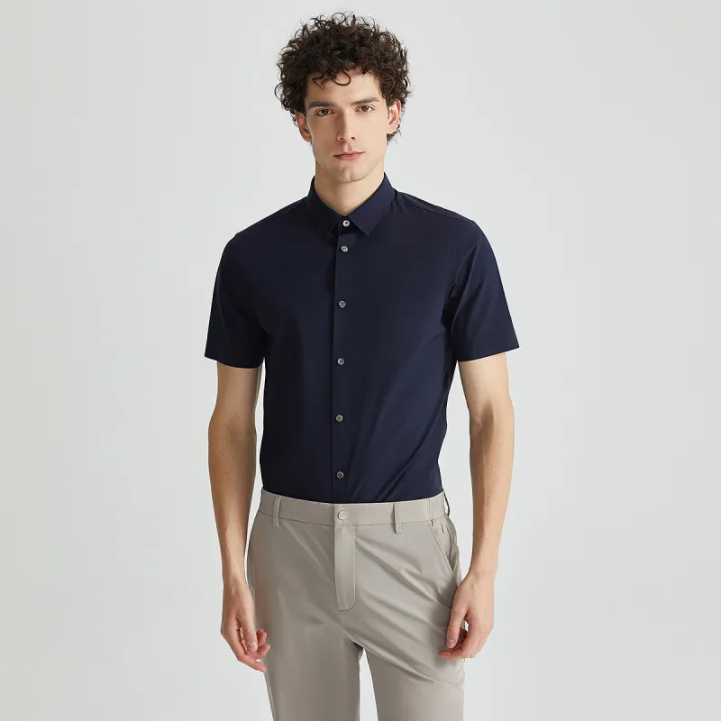Satchi Shirts Men Navy Blue-1