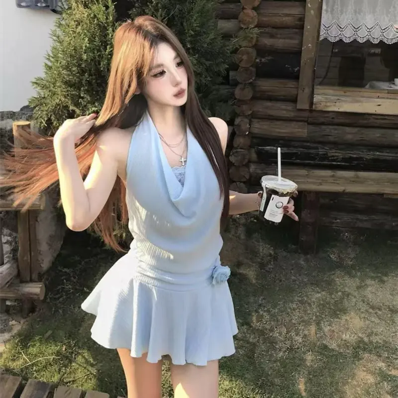 BEAUTIFUL CONFESSION Sleeveless Dress Women's-5