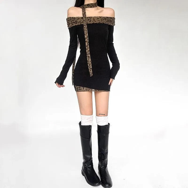 XIANSINIAO Long Sleeved Dress Women's-2