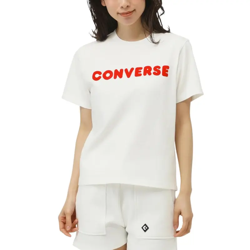 Converse T Shirt Women's Cotton Candy-2