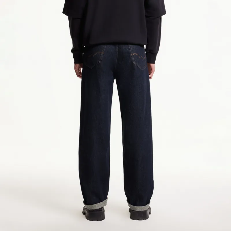 JACK&JONES Jeans Men A12 Dark Denim Blue-3