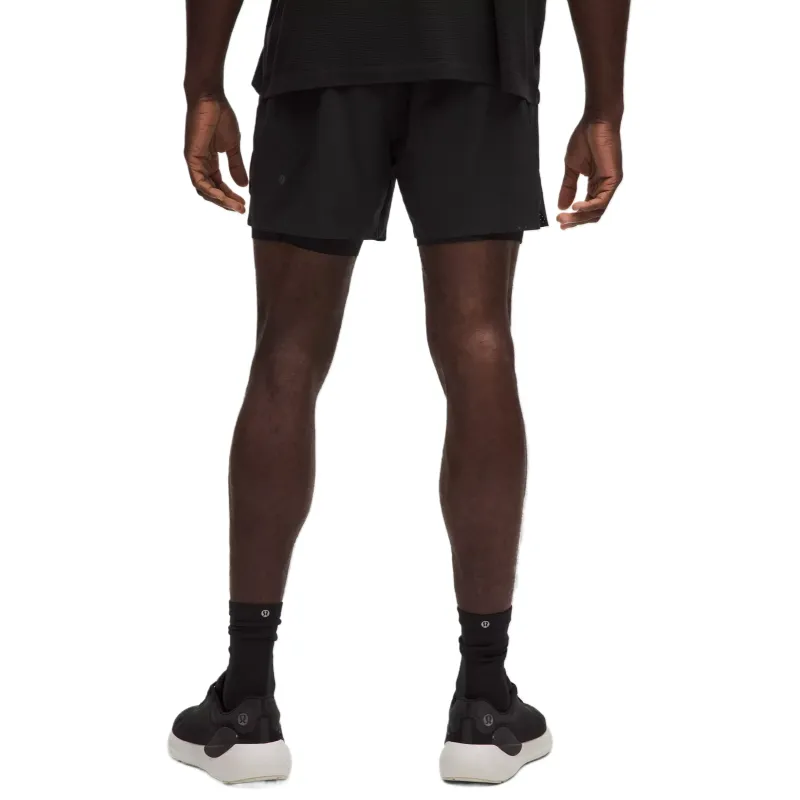 Lululemon Fast And Free Sports Shorts 5' Men's Black-1