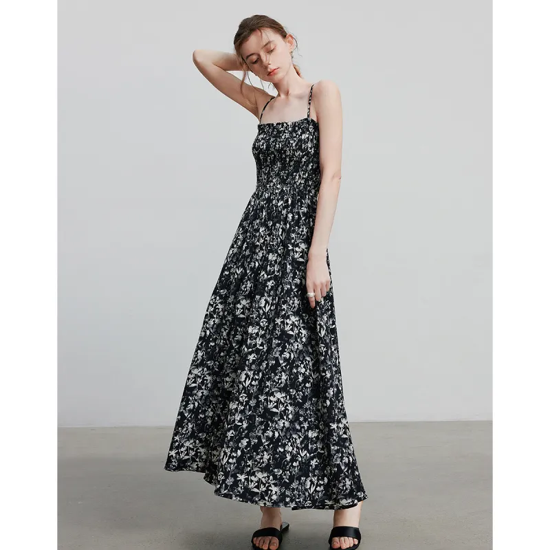 Initial Language Slip Dress Women's-7