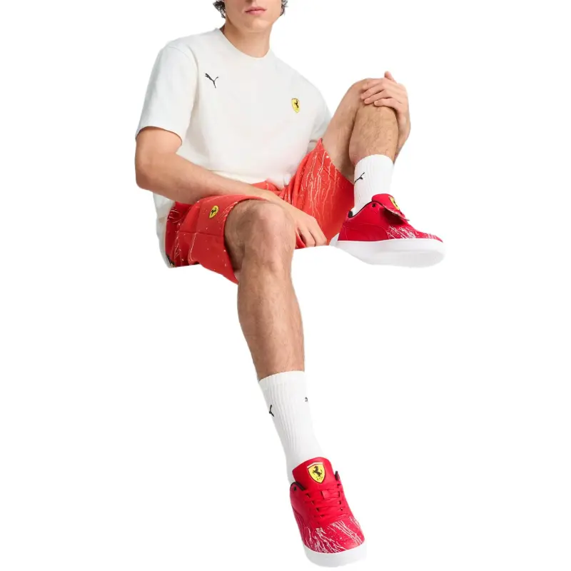 PUMA Playera Scuderia Ferrari Hp Race Color Splash Para Hombre-4