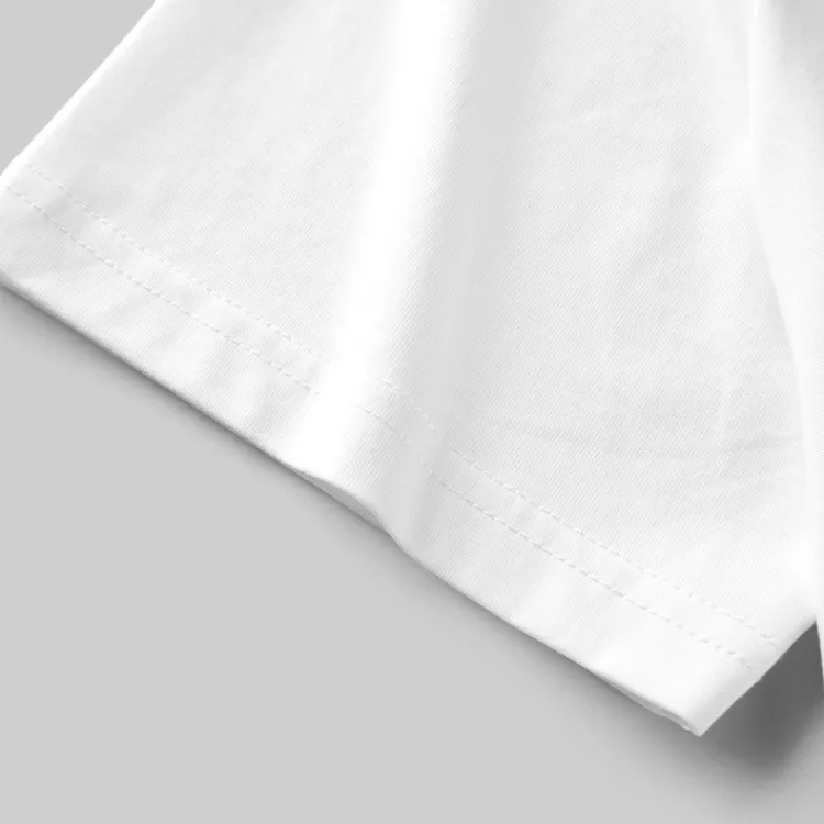 Modala Detail Kurzarm V-Ausschnitt T-Shirt