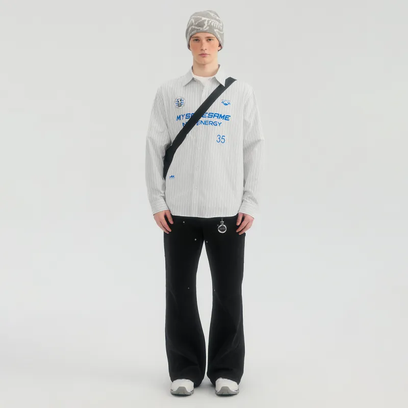 MYSAMESAME T Shirt Unisex Stripes In Stock-2