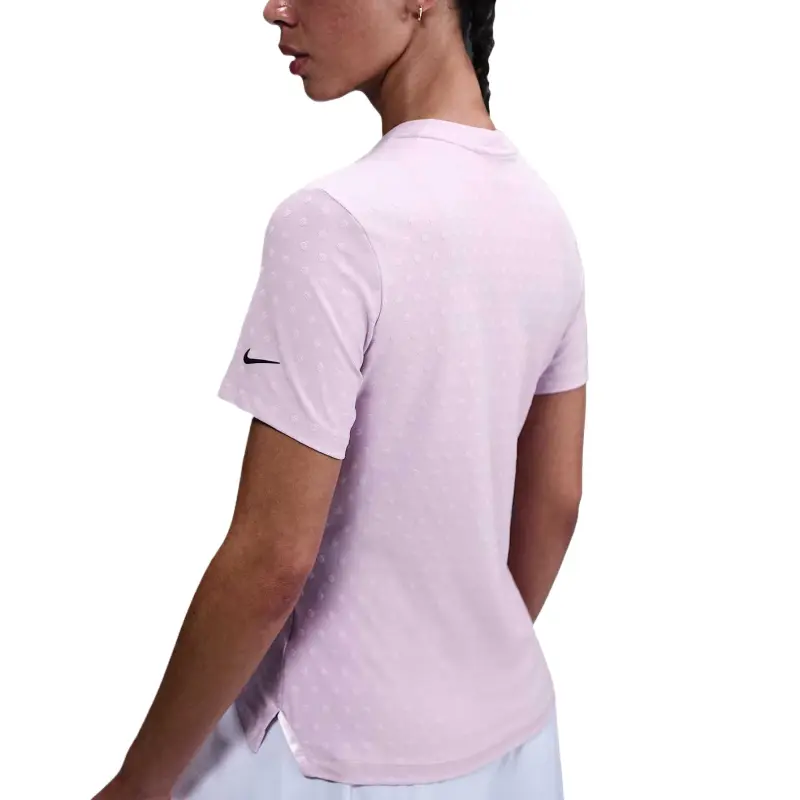 Nike Tour Women's Dri FIT Short Sleeve Blade Jacquard Golf Polo-1