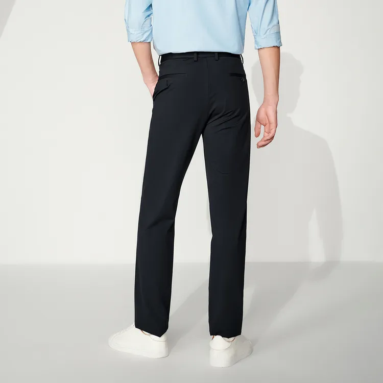 HLA Casual Pants Men Navy Blue 49-3