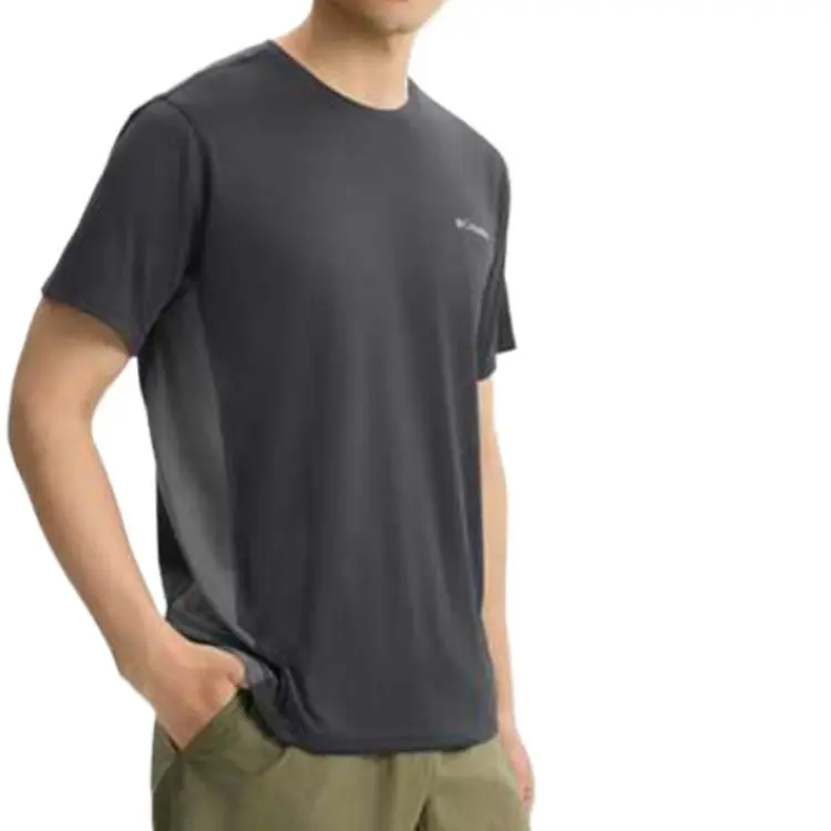 Columbia T Shirt Men's Dark Gray-4