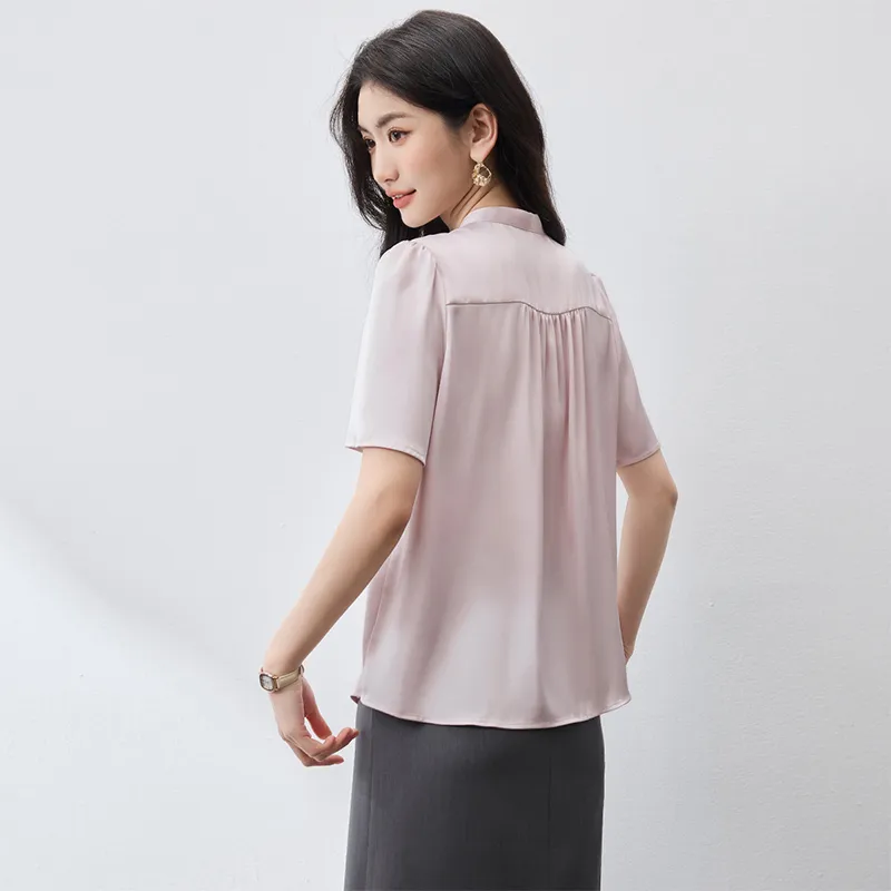 SENTUBILA Chiffon Shirt Women's-16