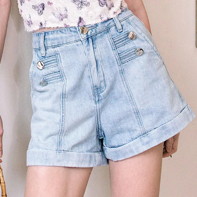 ELF SACK Denim Shorts Women's-6