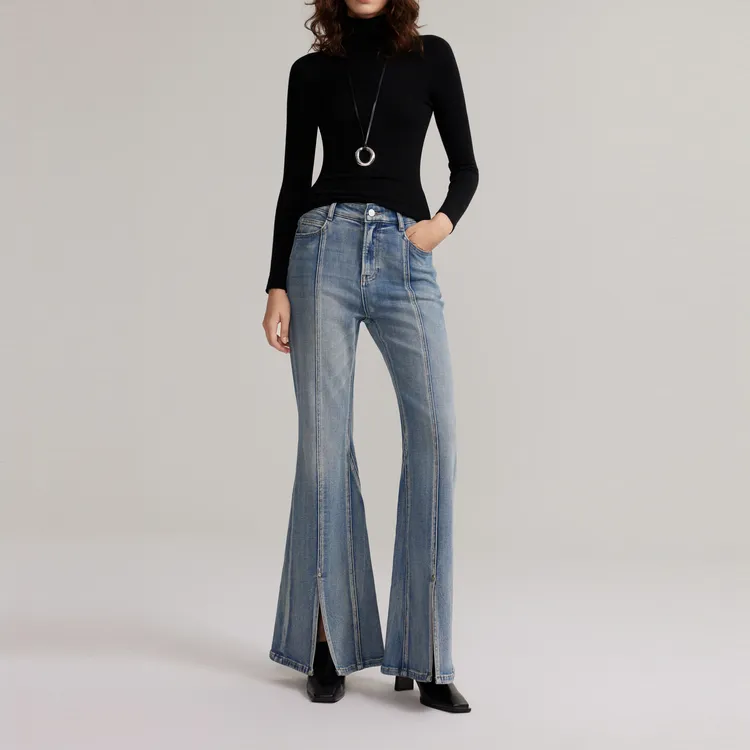 ELLE Jeans Women's Denim Blue-2