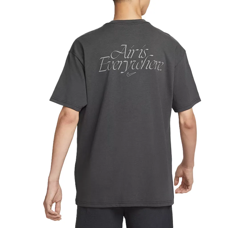 Nike Sportswear T Shirt Men's Coal Black-1