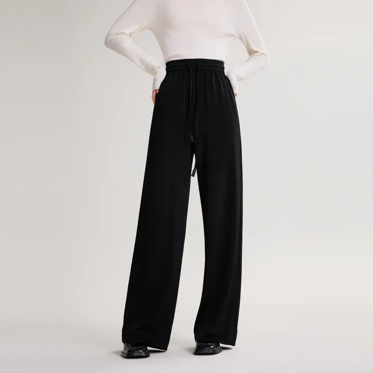ELLE Casual Pants Women's Black-3