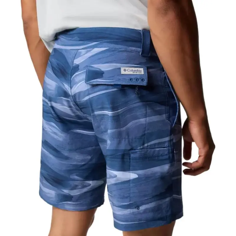 Columbia PFG Offshore™ III Casual Shorts Men's University Marine Obsidian-1