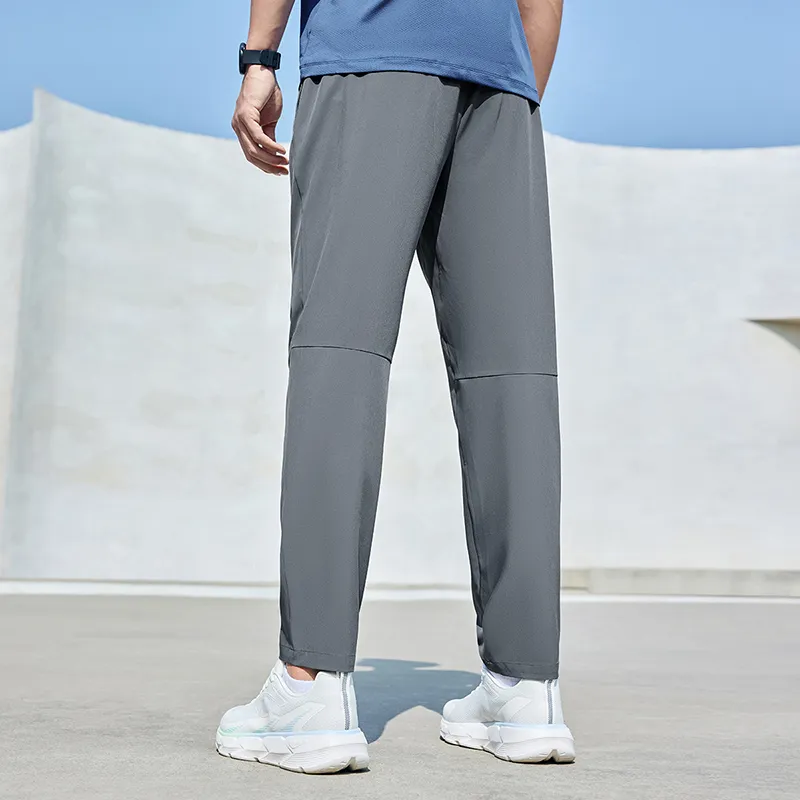 XTEP Training Pants Casual Pants Men's Pearl Gray-7