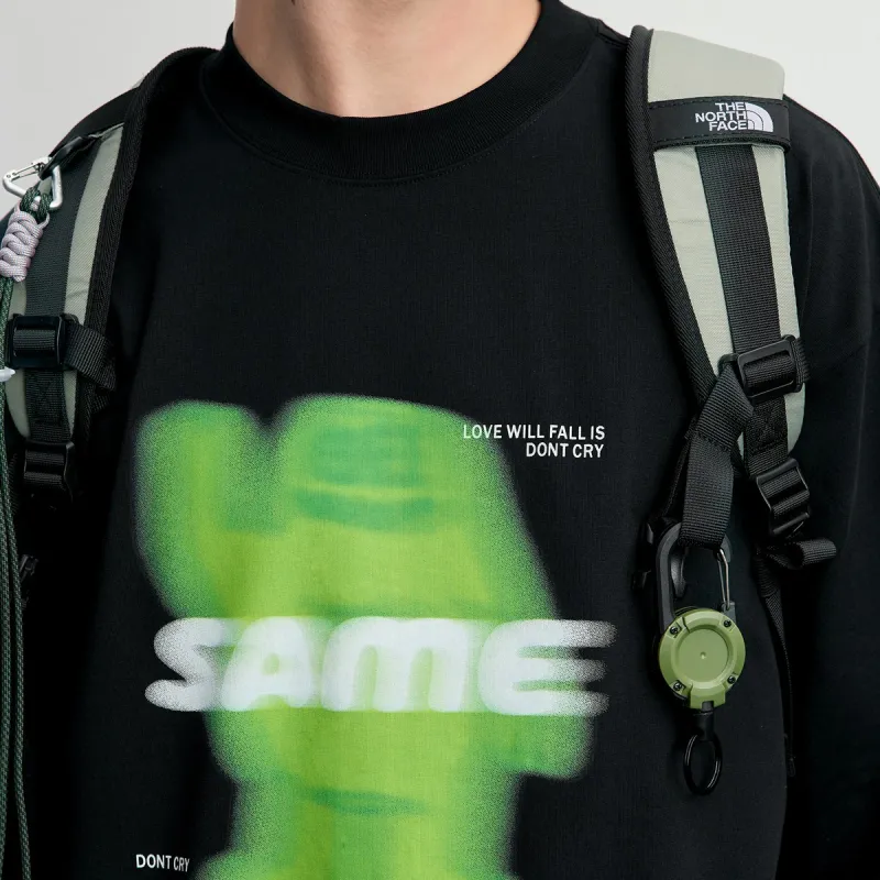 MYSAMESAME AW24 T Shirt Unisex Black-4