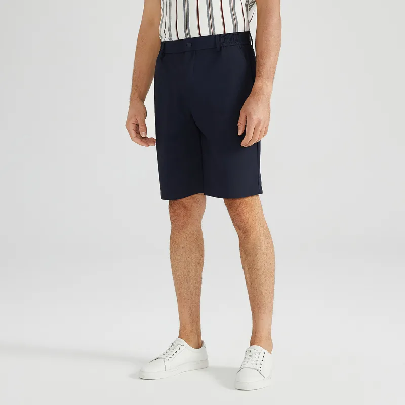 Satchi Casual Shorts Men's Navy Blue-5
