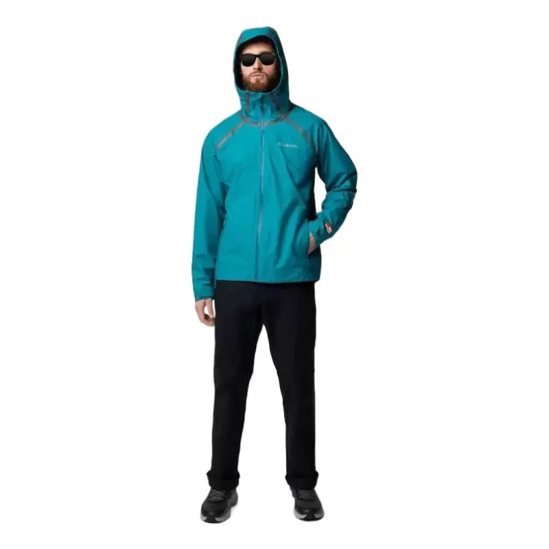 Columbia Reign No Shine Jackets Coats Men's River Blue-4