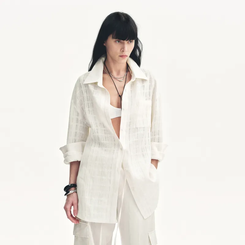 FIRELADY FUR Shirts Women's White-4